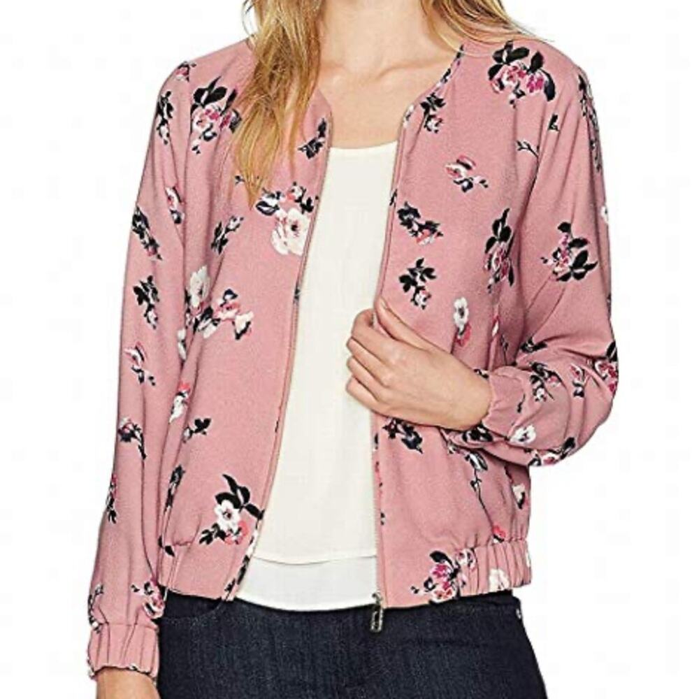 Ivanka Trump | Floral Bomber Jacket Size 4